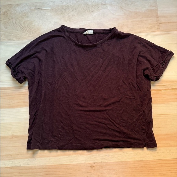 Poetry Linen Jersey T Shirt - Picture 1 of 3